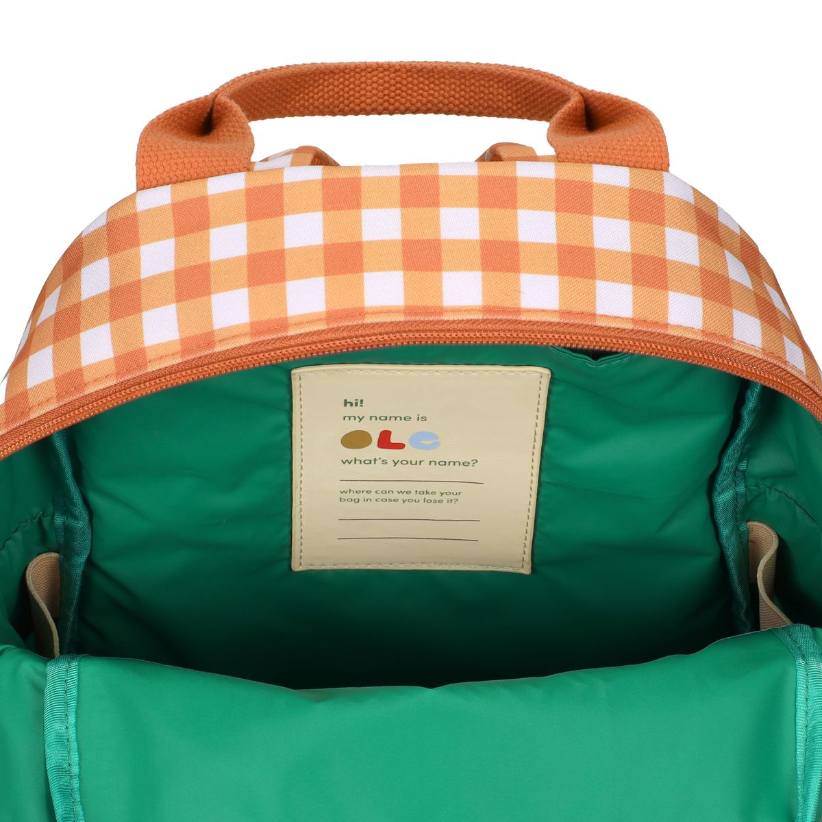 Rucksack Medium "Vichy" Rucksack Kado Design 