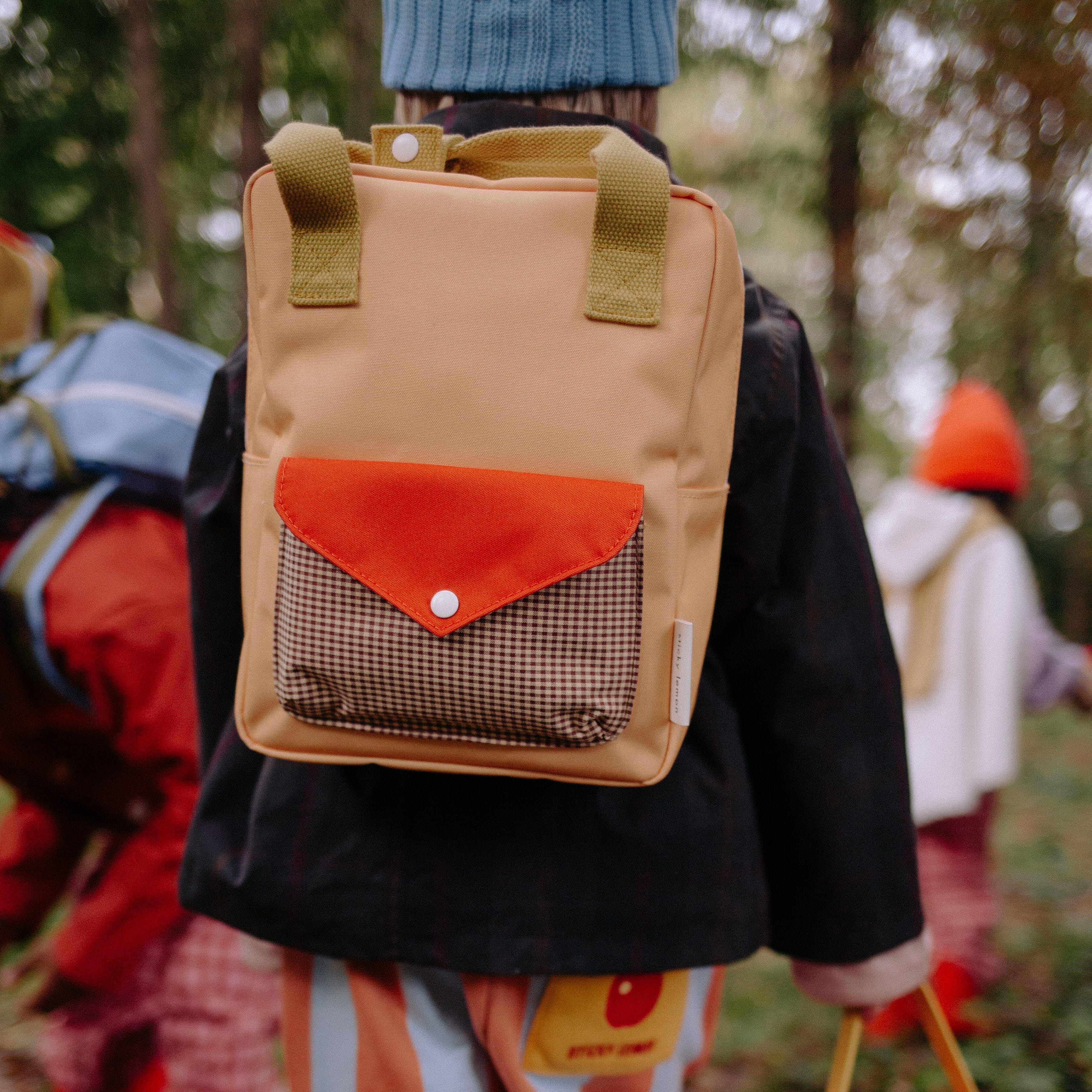 Rucksack small "once upon a lemon tree - envelope" Rucksack Sticky Lemon 