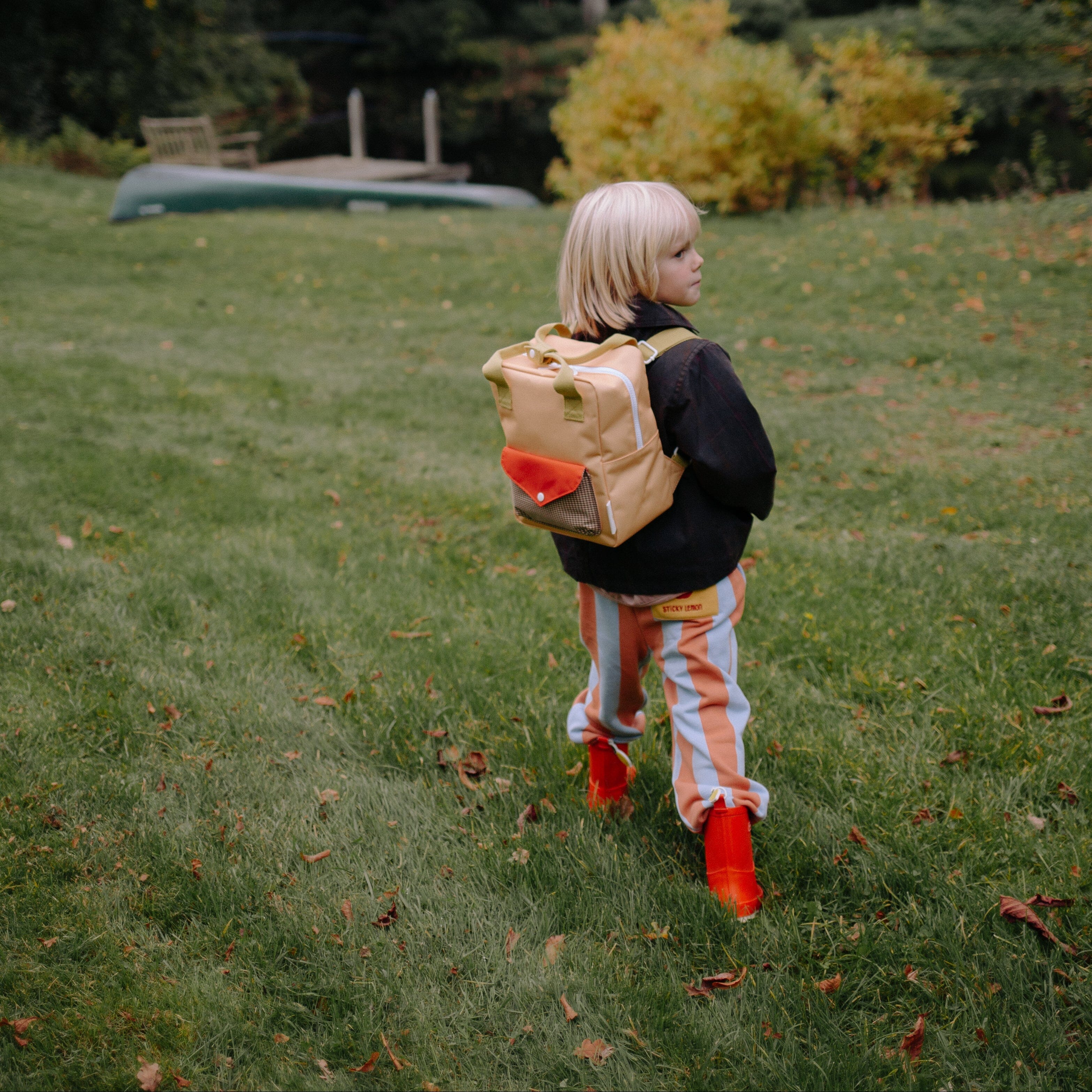 Rucksack small "once upon a lemon tree - envelope" Rucksack Sticky Lemon 