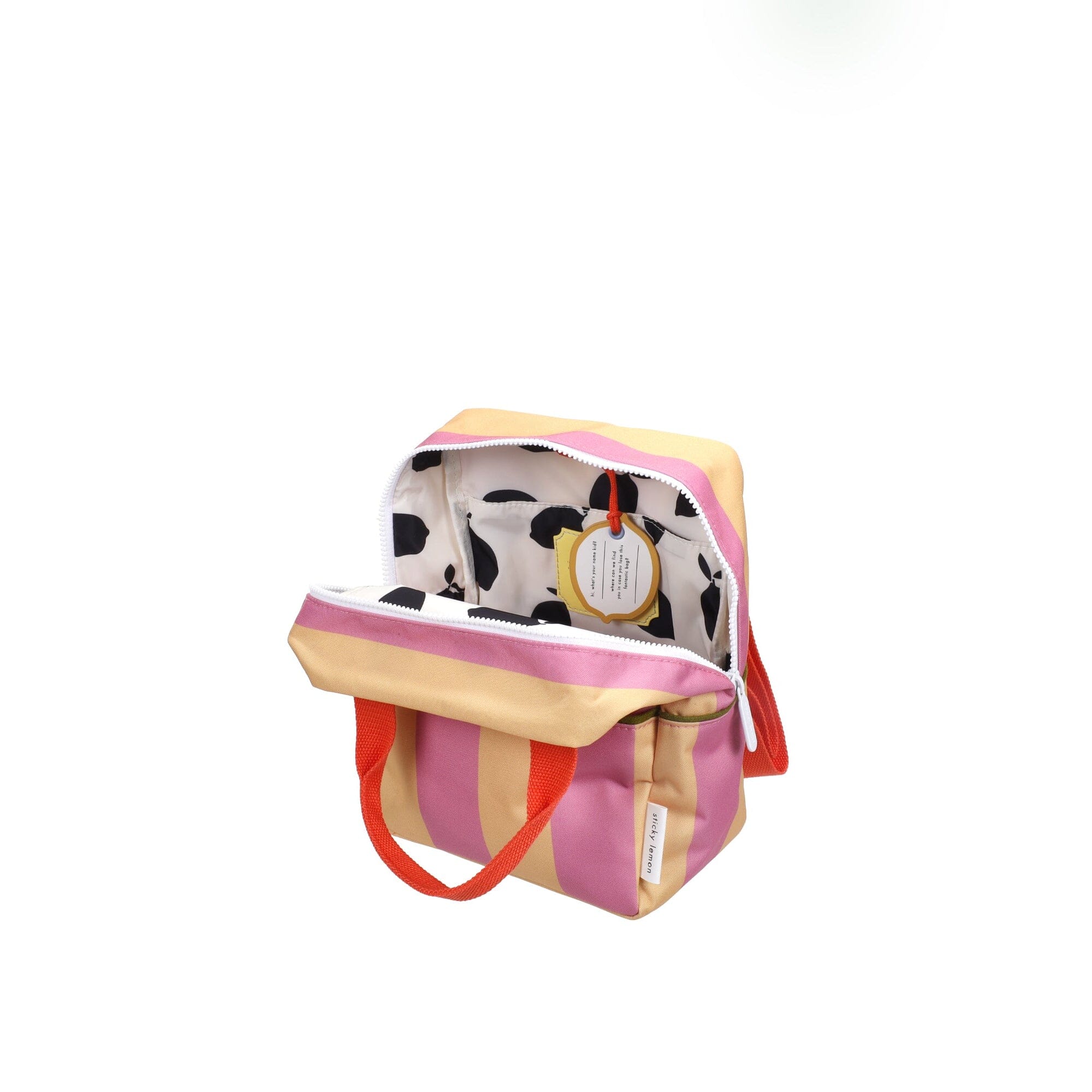 Rucksack small "once upon a lemon tree - stripes" Rucksack Sticky Lemon 
