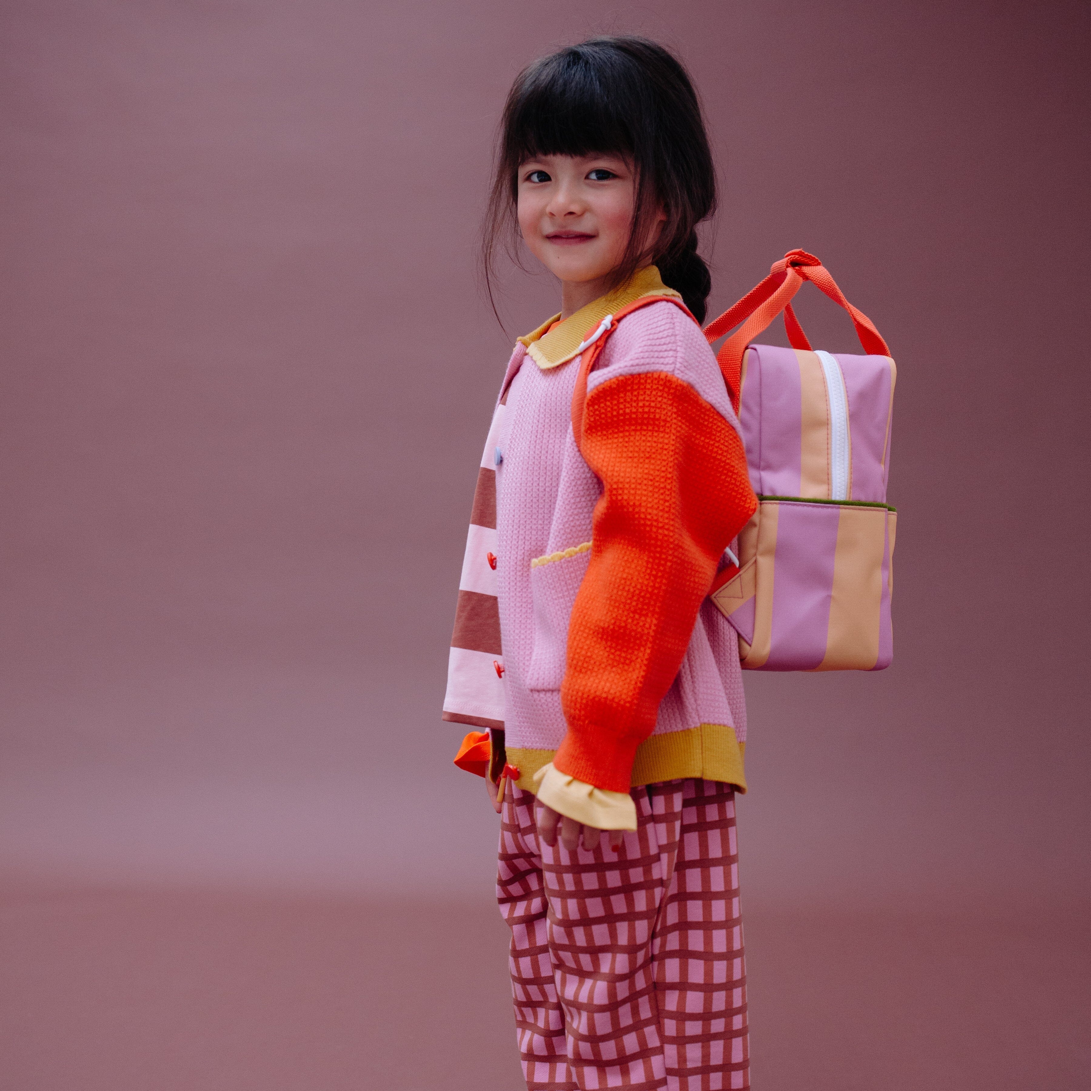 Rucksack small "once upon a lemon tree - stripes" Rucksack Sticky Lemon 