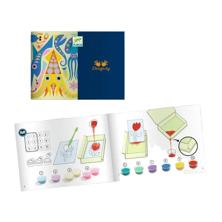 Sandbild "Sealights" Bastelset Djeco 