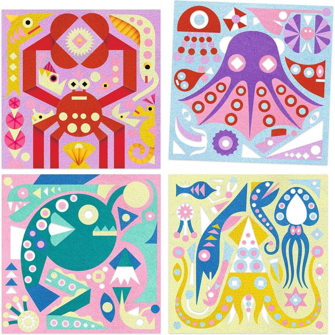 Sandbild "Sealights" Bastelset Djeco 