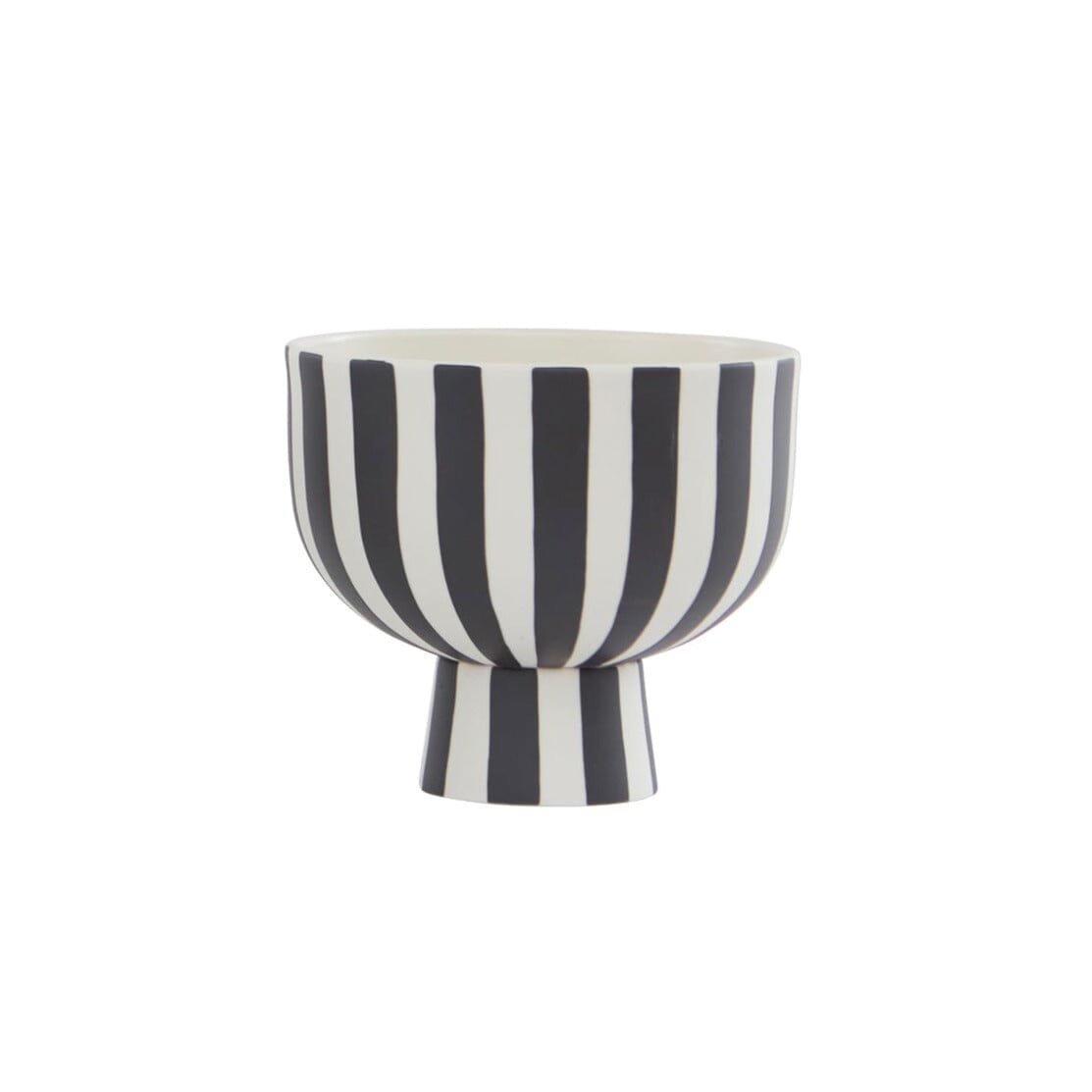 Schale Toppu Bowl "Black/White" Schalen OYOY living design Ø 15 x H 13 cm 