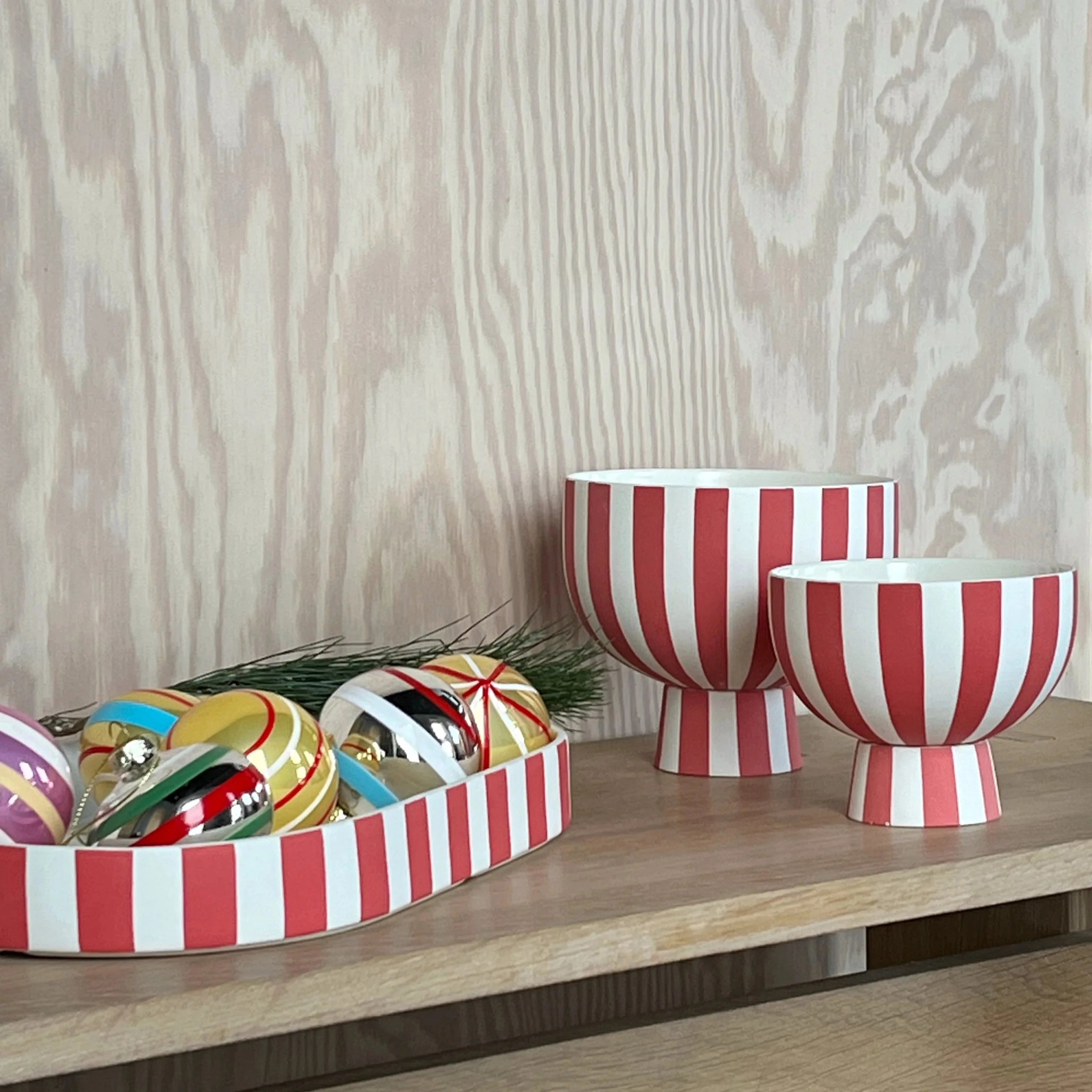 Schale Toppu Bowl "Cherry Red" Schalen OYOY living design 