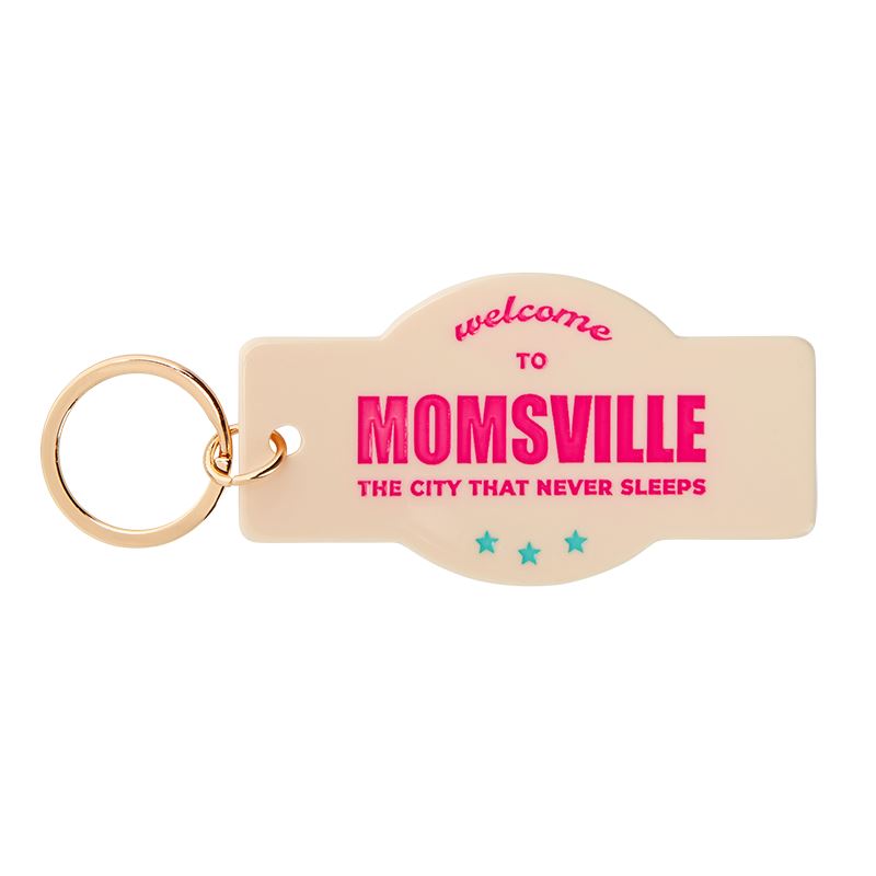 Schlüsselanhänger "Momsville" Schlüsselanhänger hello love 