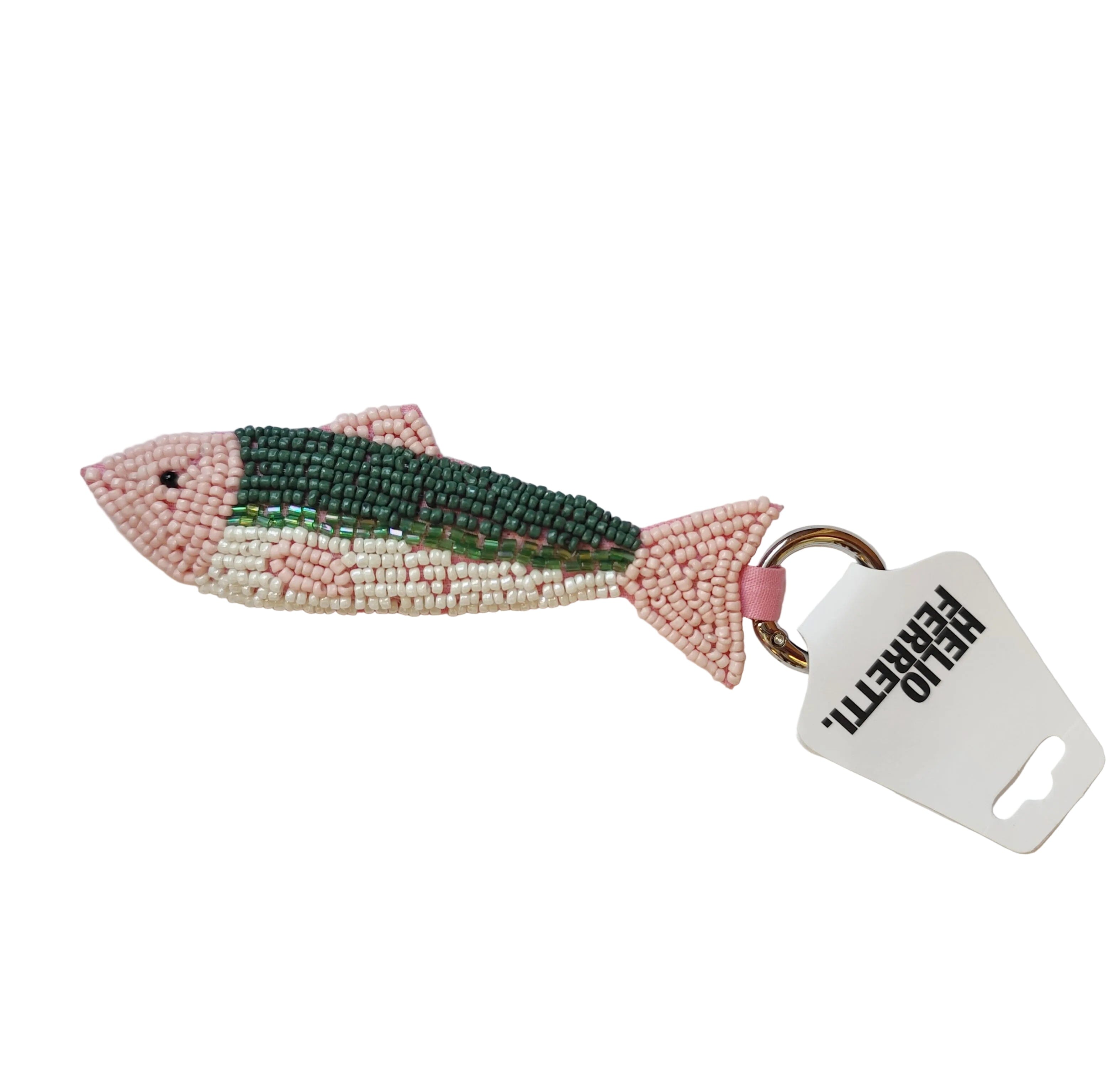 Schlüsselanhänger Perlen "Fisch" Schlüsselanhänger Helio Ferretti 