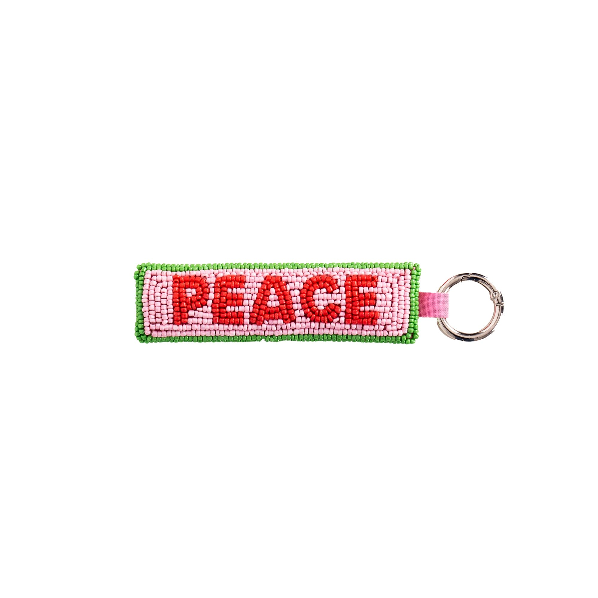 Schlüsselanhänger Perlen "Peace" Schlüsselanhänger Helio Ferretti 