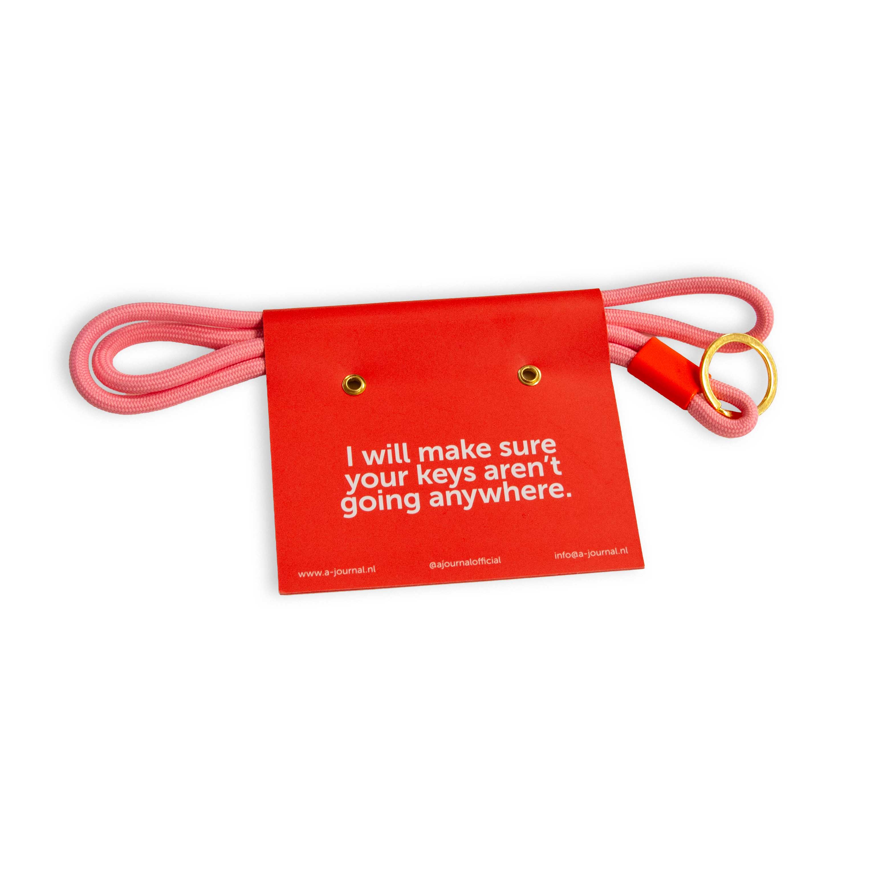 Schlüsselband "lang" Schlüsselanhänger A-Journal 