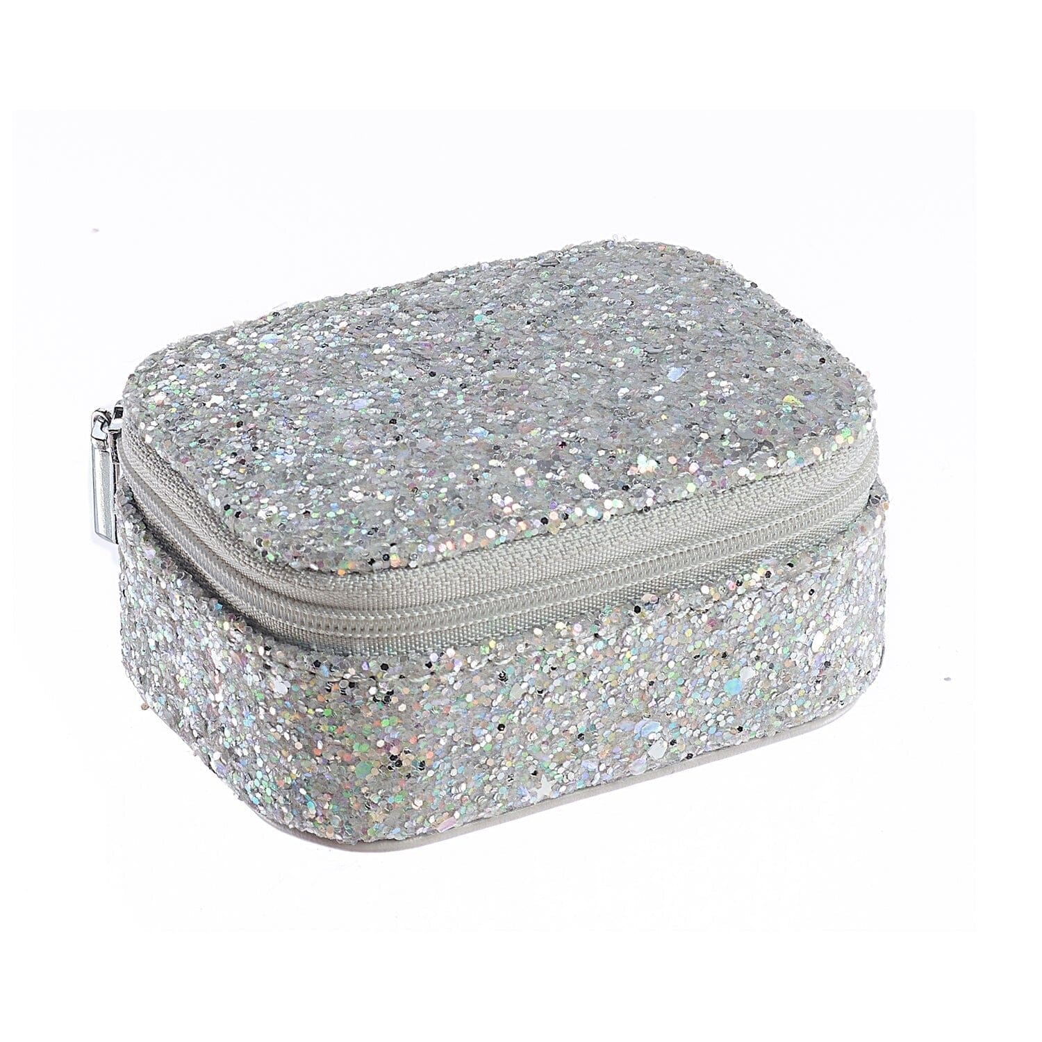 Schmuckbox "Confetti Glitter Silver Mini" Rockahula 