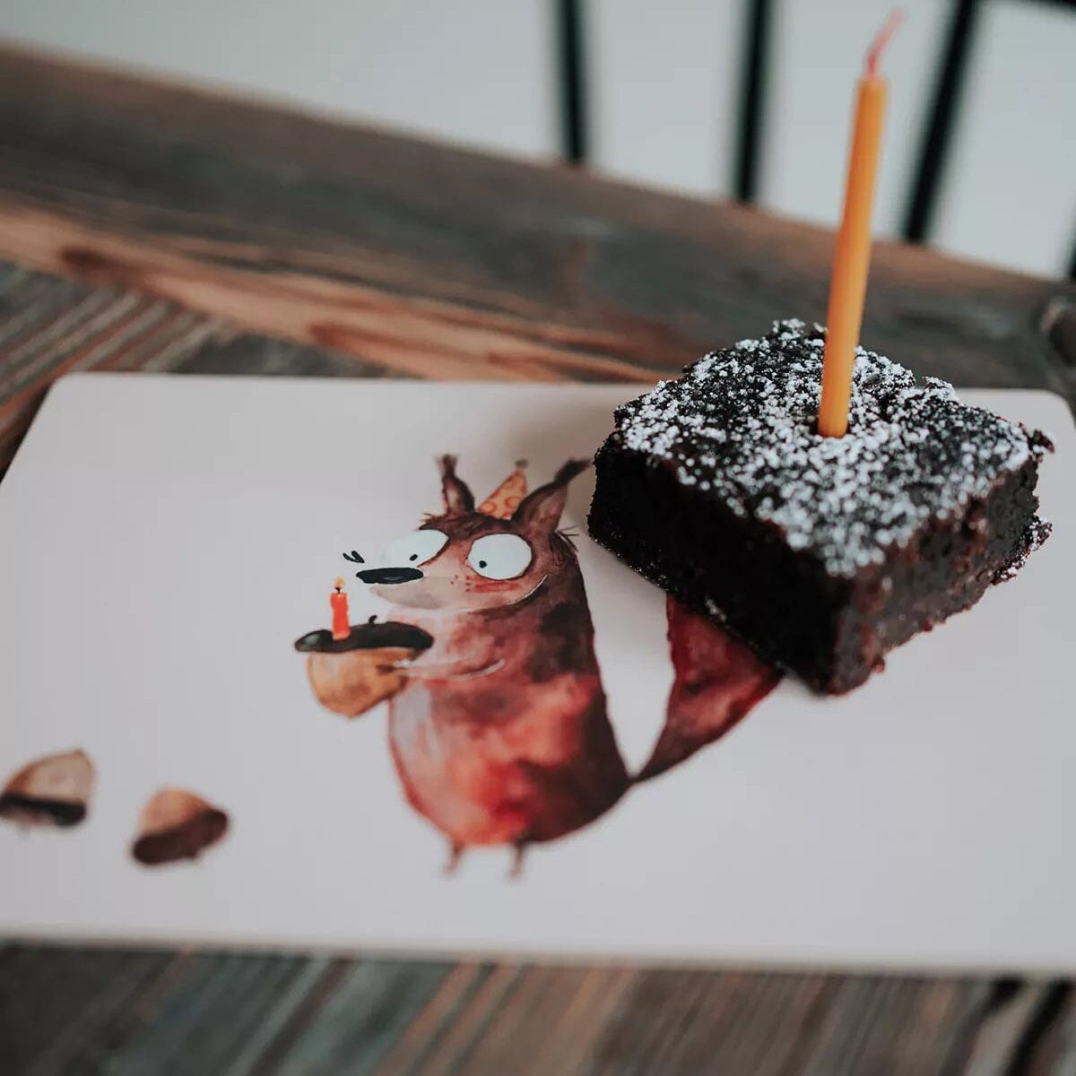 Schneidebrettchen "Eichhörnchen" Schneidebrettchen Nuukk 