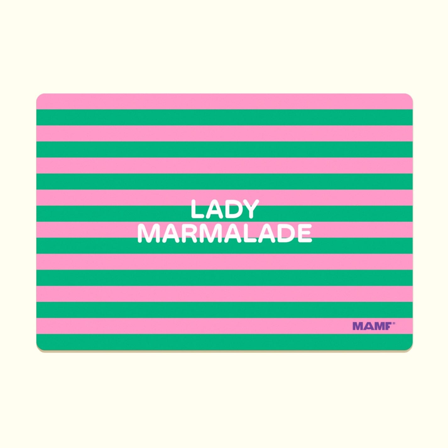 Schneidebrettchen "Lady Marmelade" Schneidebrettchen MAMF® Club 