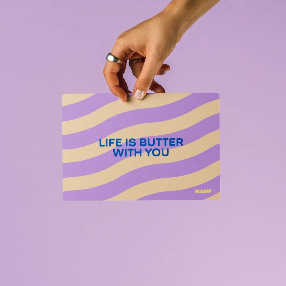 Schneidebrettchen "Life is Butter with you" Schneidebrettchen MAMF® Club 