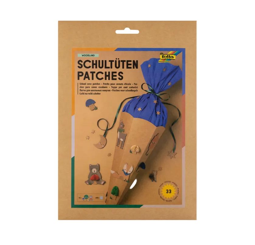 Schultüten Patches "Woodland" Schultüte Folia 