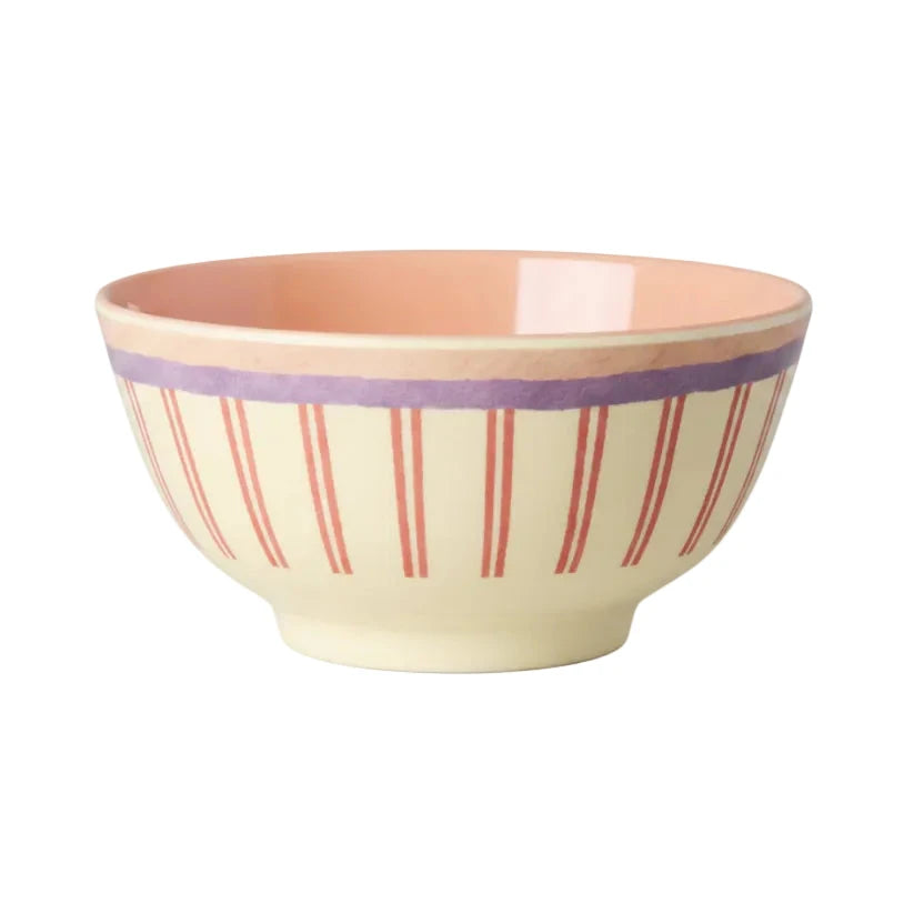 Schüssel "Stripey Love Print" Schalen Rice by Rice 700 ML 
