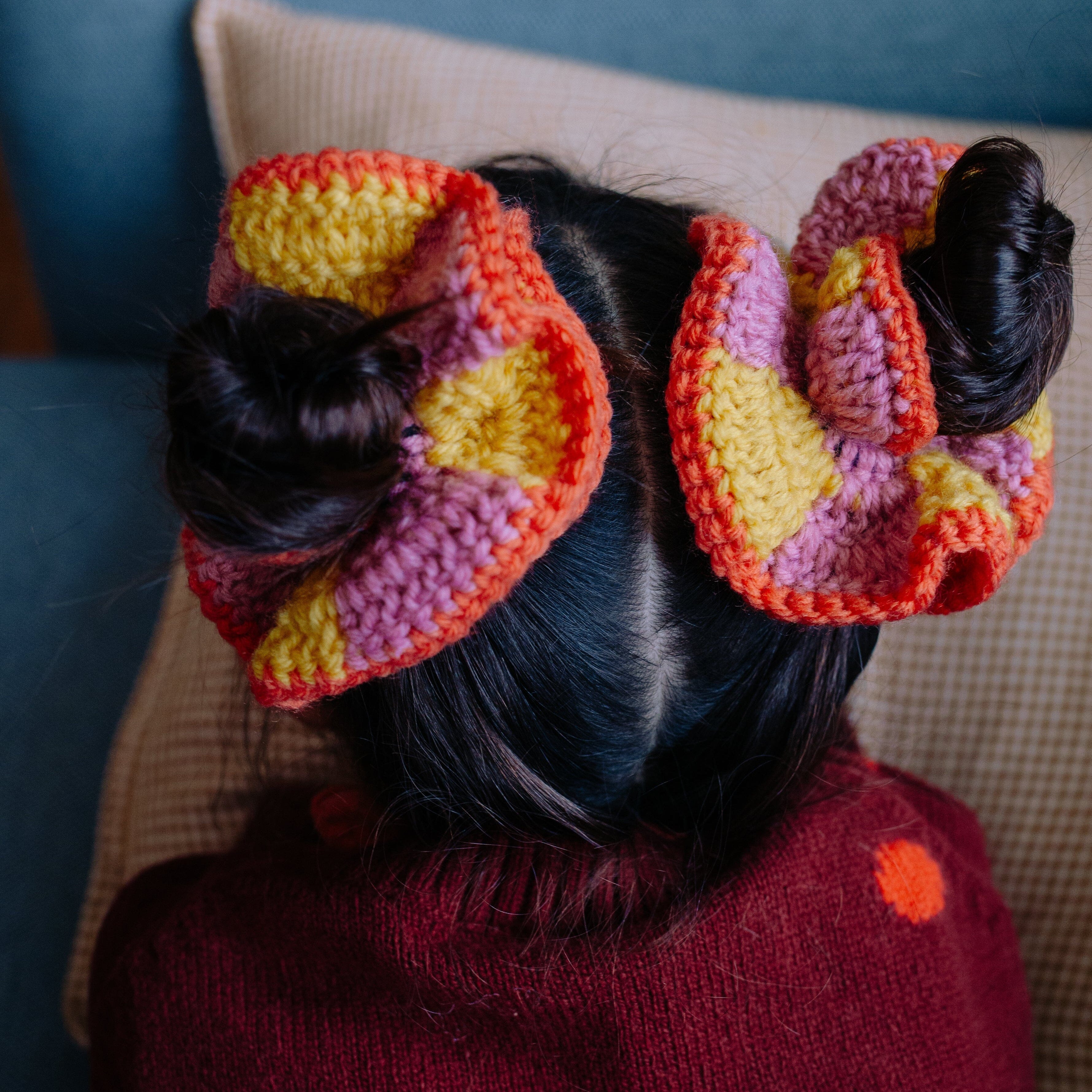 Scrunchie "once upon a lemon tree - crochet" Scrunchies Sticky Lemon 