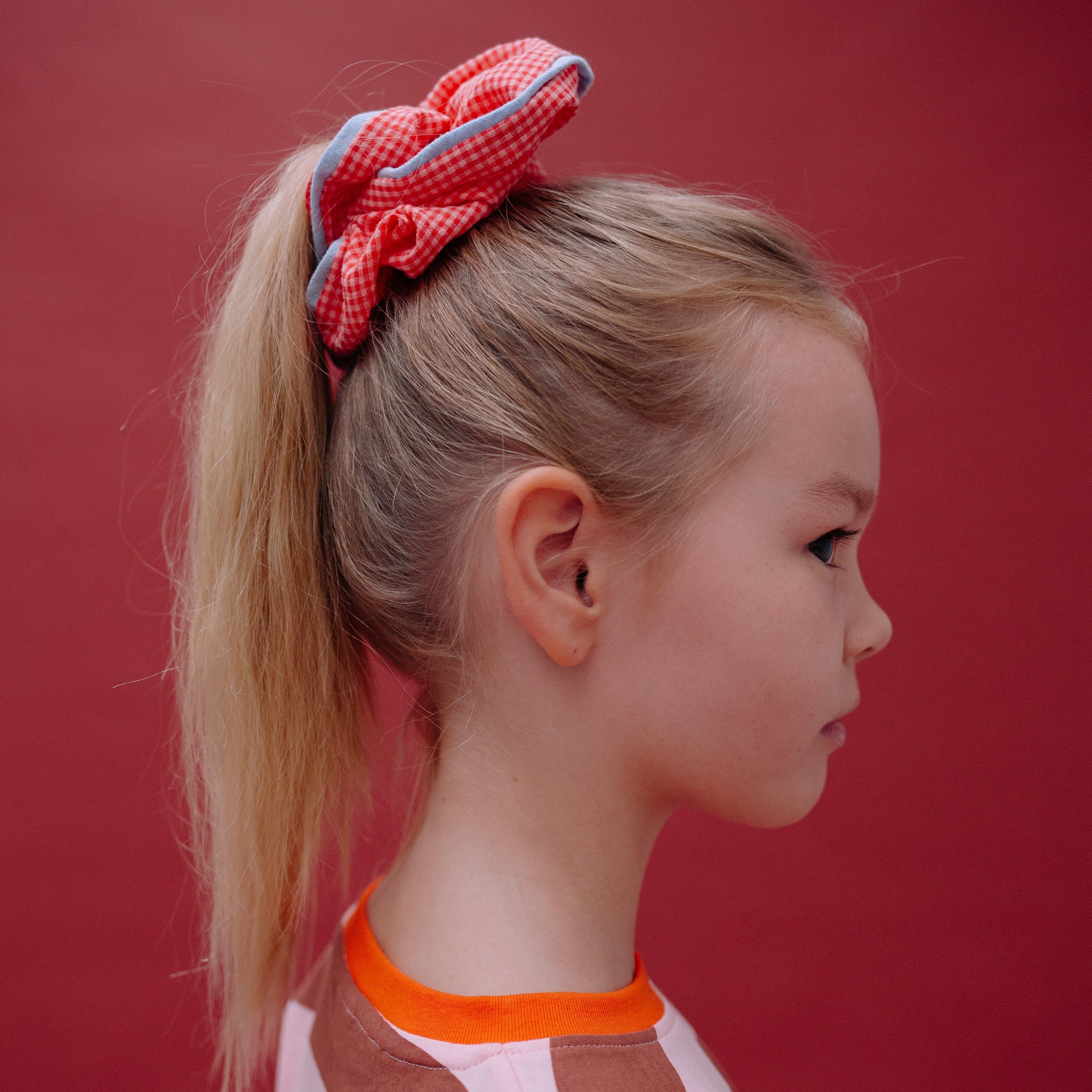 Scrunchie "once upon a lemon tree - gingham" Scrunchies Sticky Lemon 