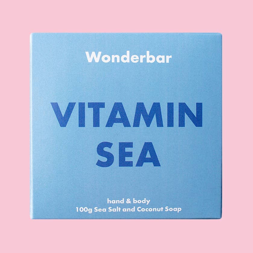 Seife "Vitamin Sea – Meersalz & Kokosnuss" Kosmetik Wonderbar 