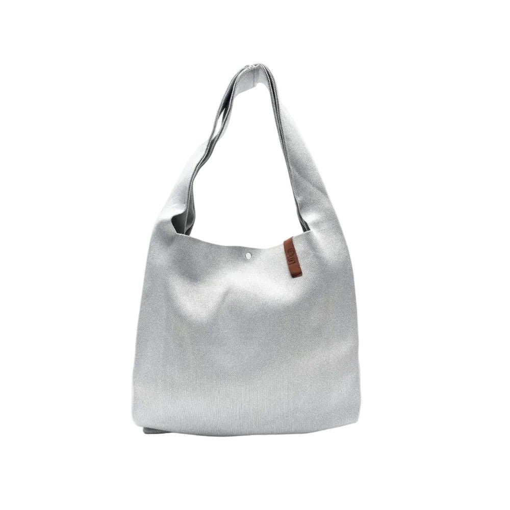 Shopper "knitted" Handtaschen, Geldbörsen & Etuis LOT83 Silber 