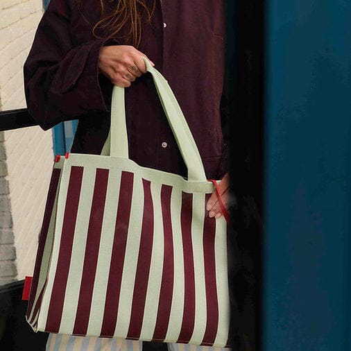 Shopper "knitted stripes" Shopper Sticky Sis Club 