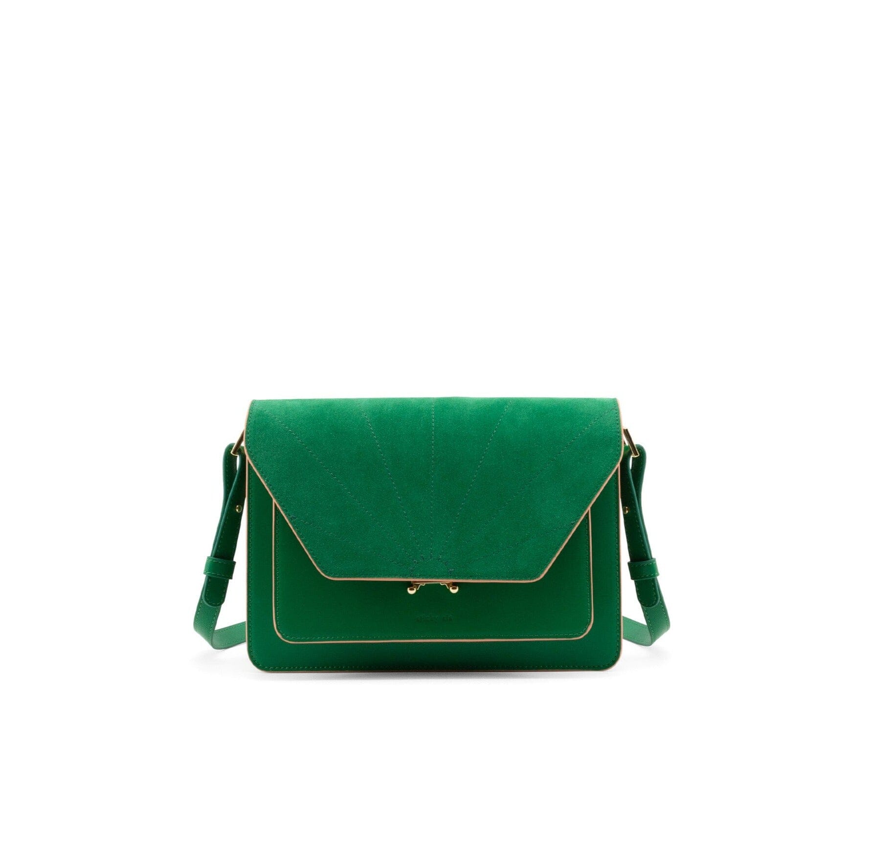 Shoulder Bag groß "Uni" Handtaschen, Geldbörsen & Etuis Sticky Sis Club Paris green 