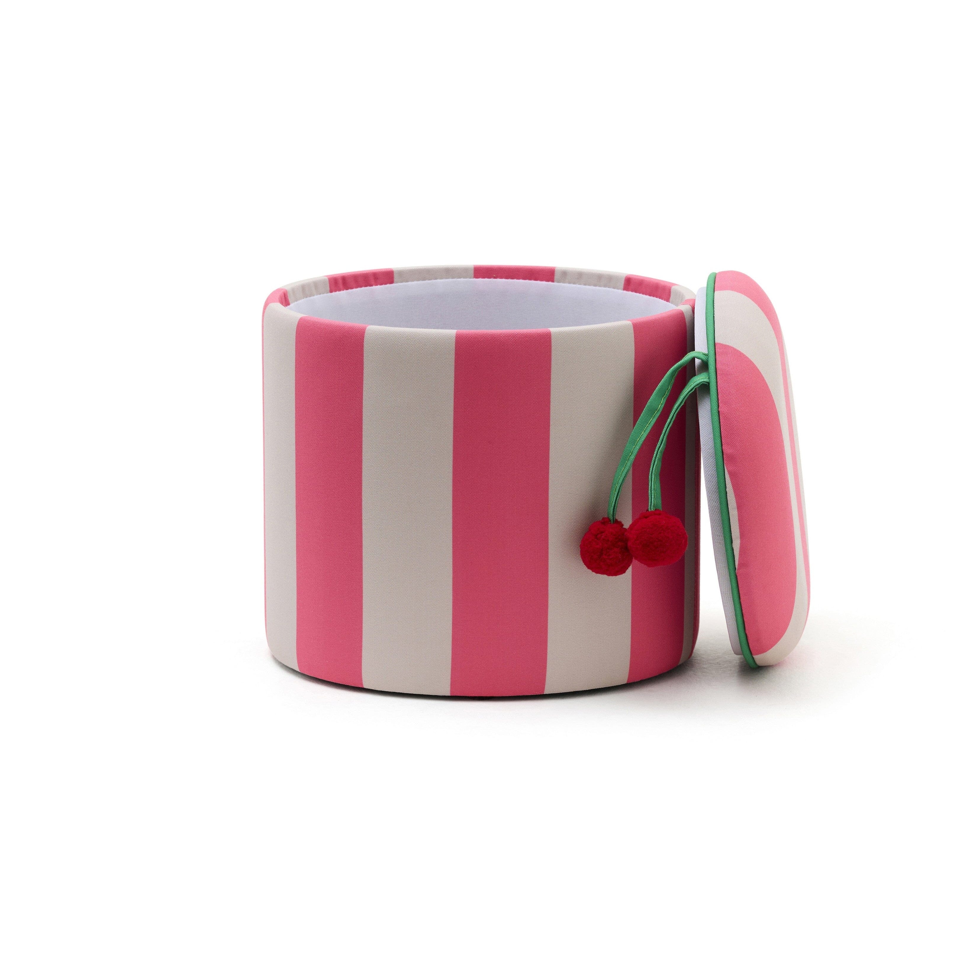 Sitzhocker mit Stauraum "Streifen" Kids Concept 