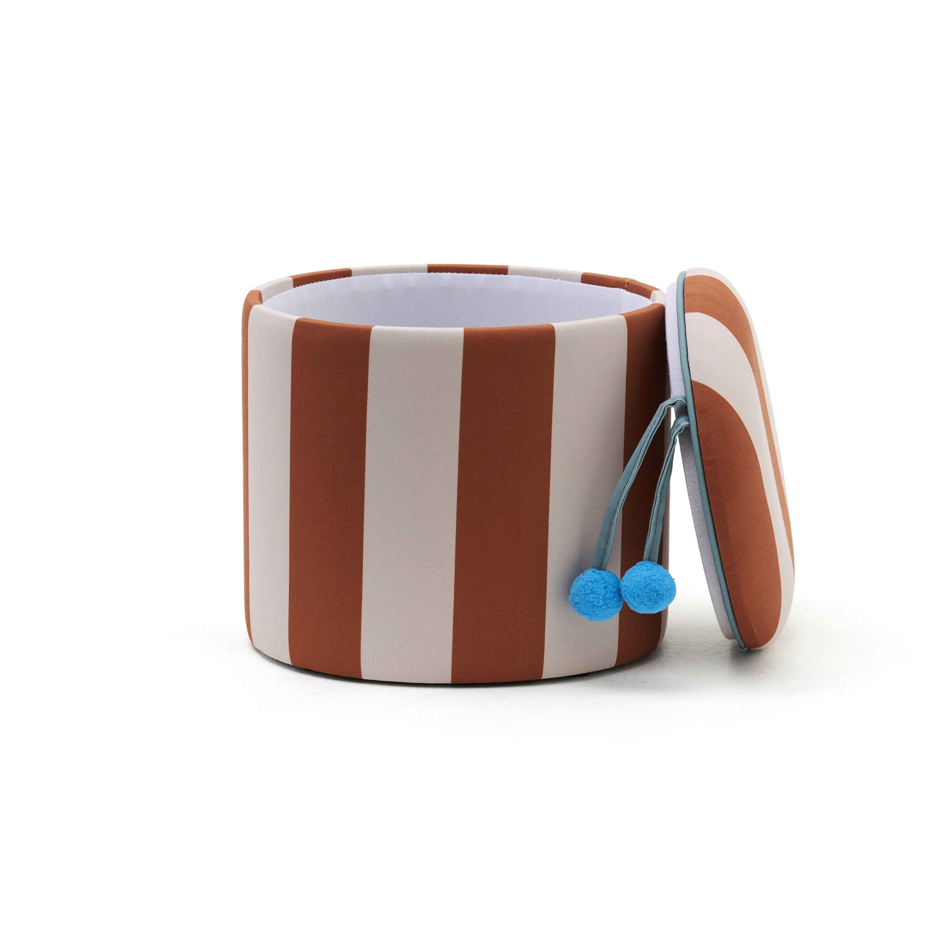 Sitzhocker mit Stauraum "Streifen" Kids Concept 