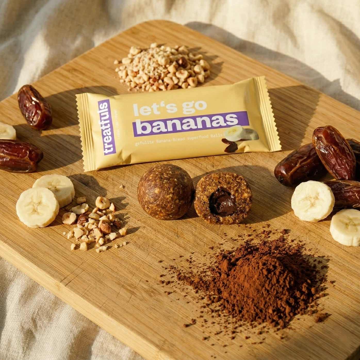 Snack Balls "Let's go bananas" Süßigkeit treatfuls 
