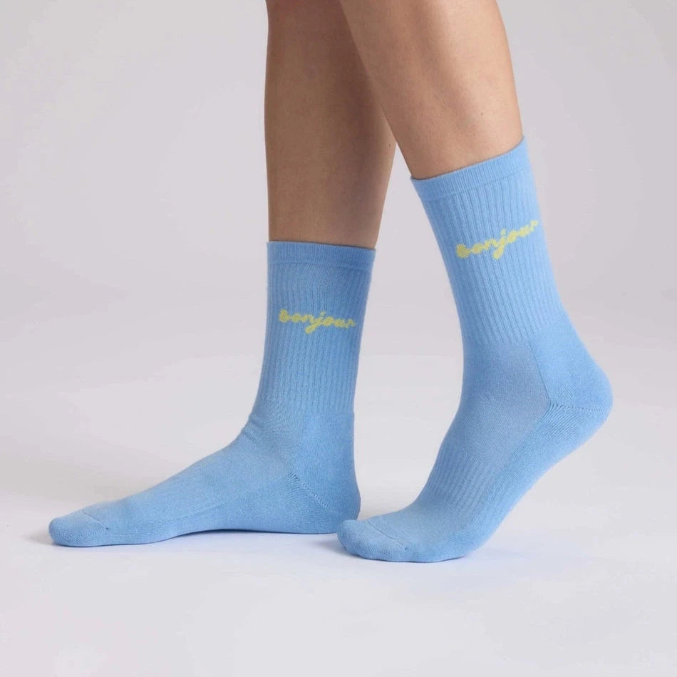 Socken 3er Pack "Amore, Bonjour, Ciao" Socken No Bad Days Club 