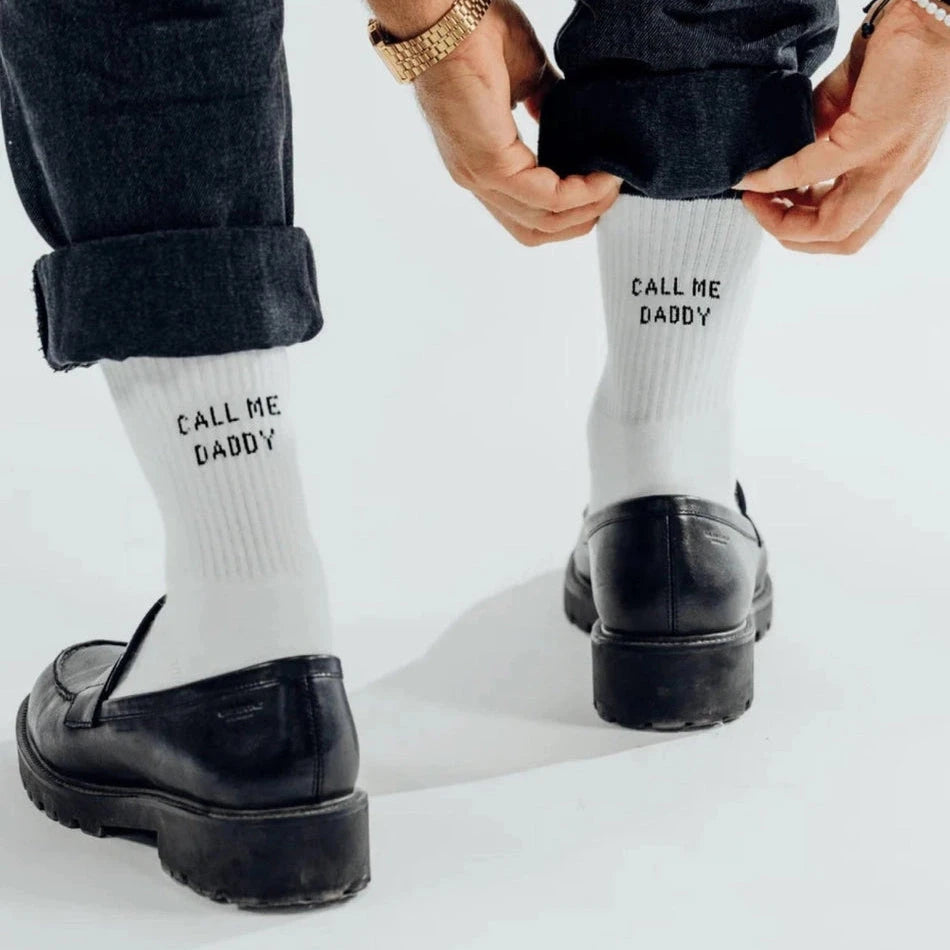Socken 3er Pack "Call me Daddy, Dad Blue, Daddy Cool" Socken No Bad Days Club 