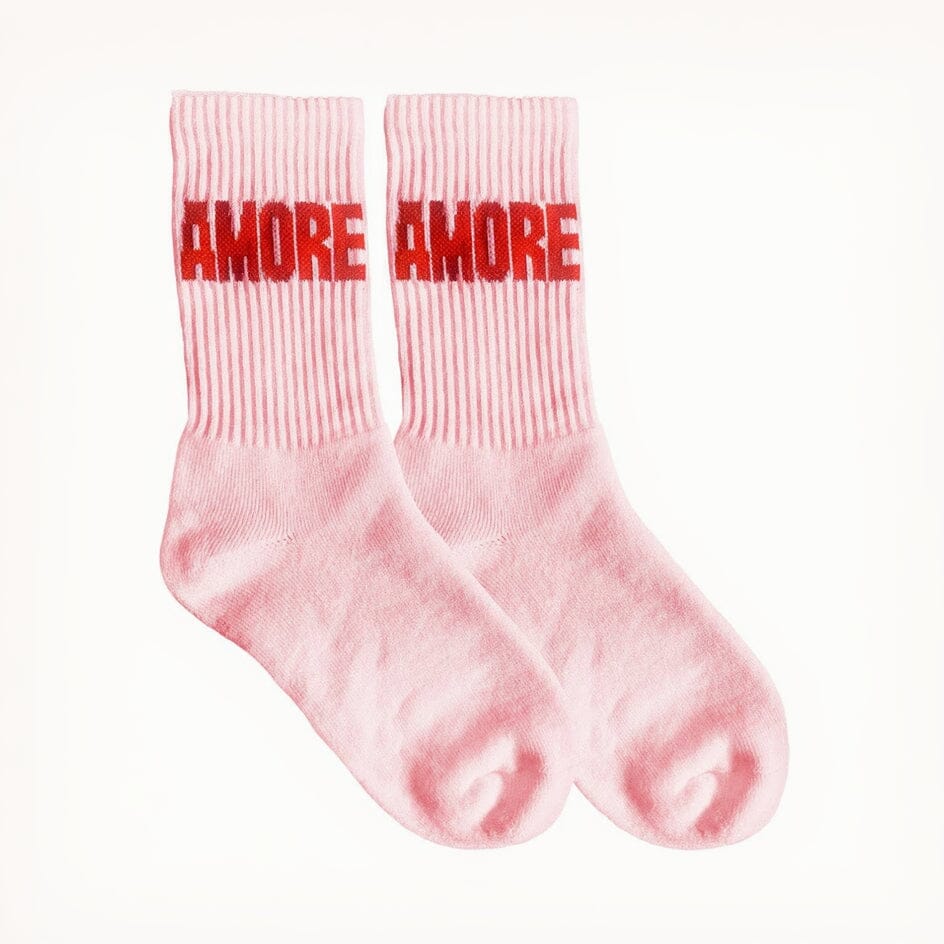 Socken "AMORE" Socken Navucko Rosa/Rot 35-38 
