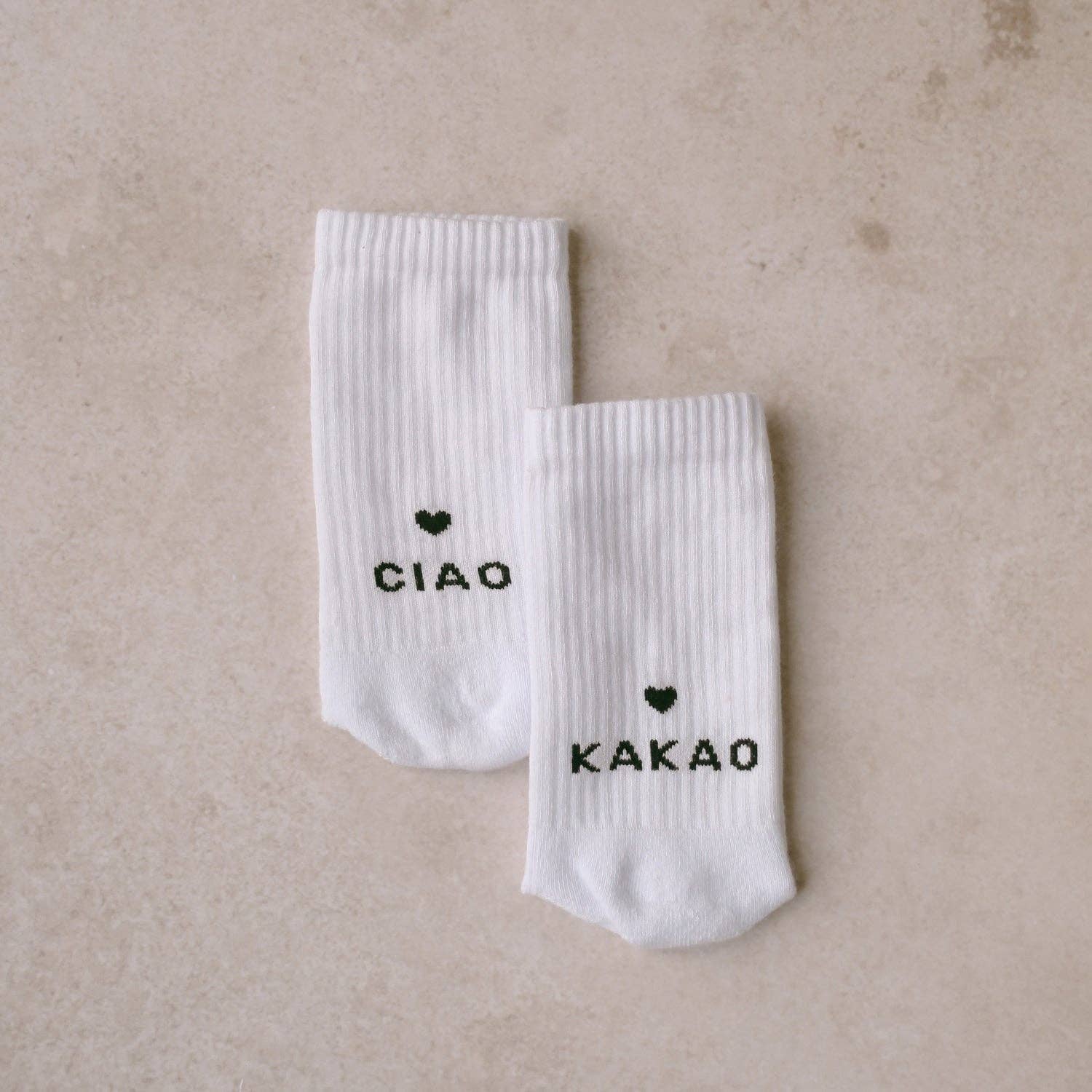 Socken „Ciao Kakao“ Eulenschnitt 35-38 