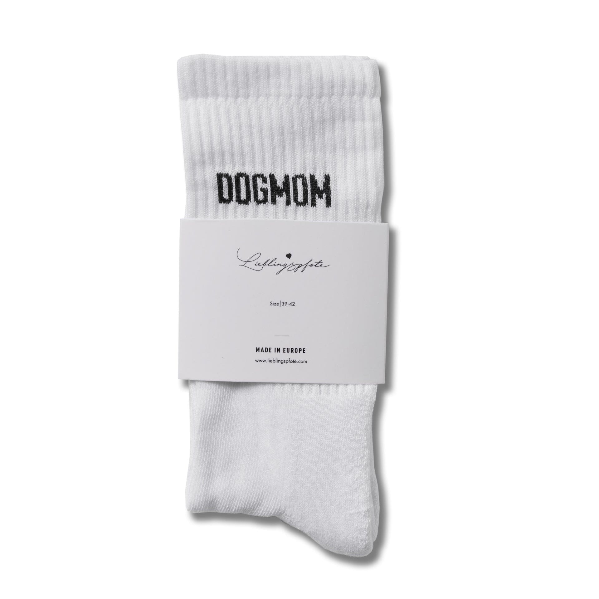 Socken "Dog Mom" Socken Lieblingspfote 35-38 