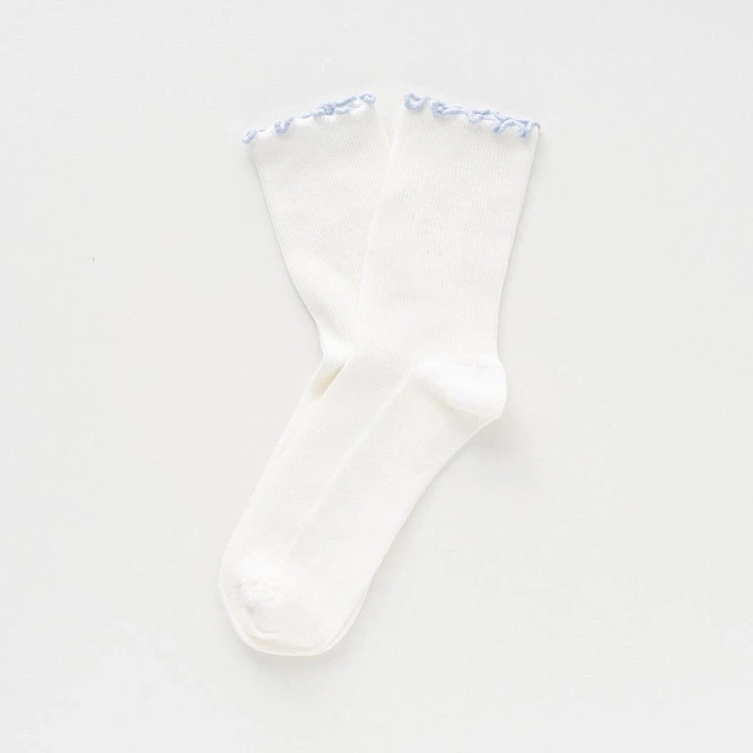 Socken "Rüschen" Socken KLUE Blau 