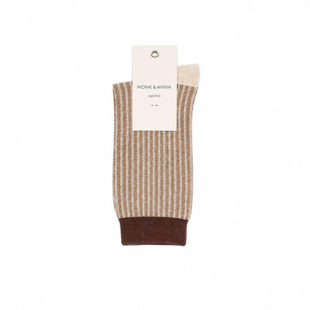 Socken "Striped glitter" Socken monk & anna 