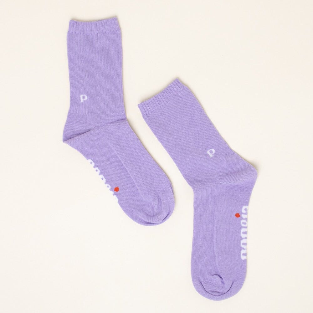 Socken "The Casual" Socken popeia Lila 35-38 