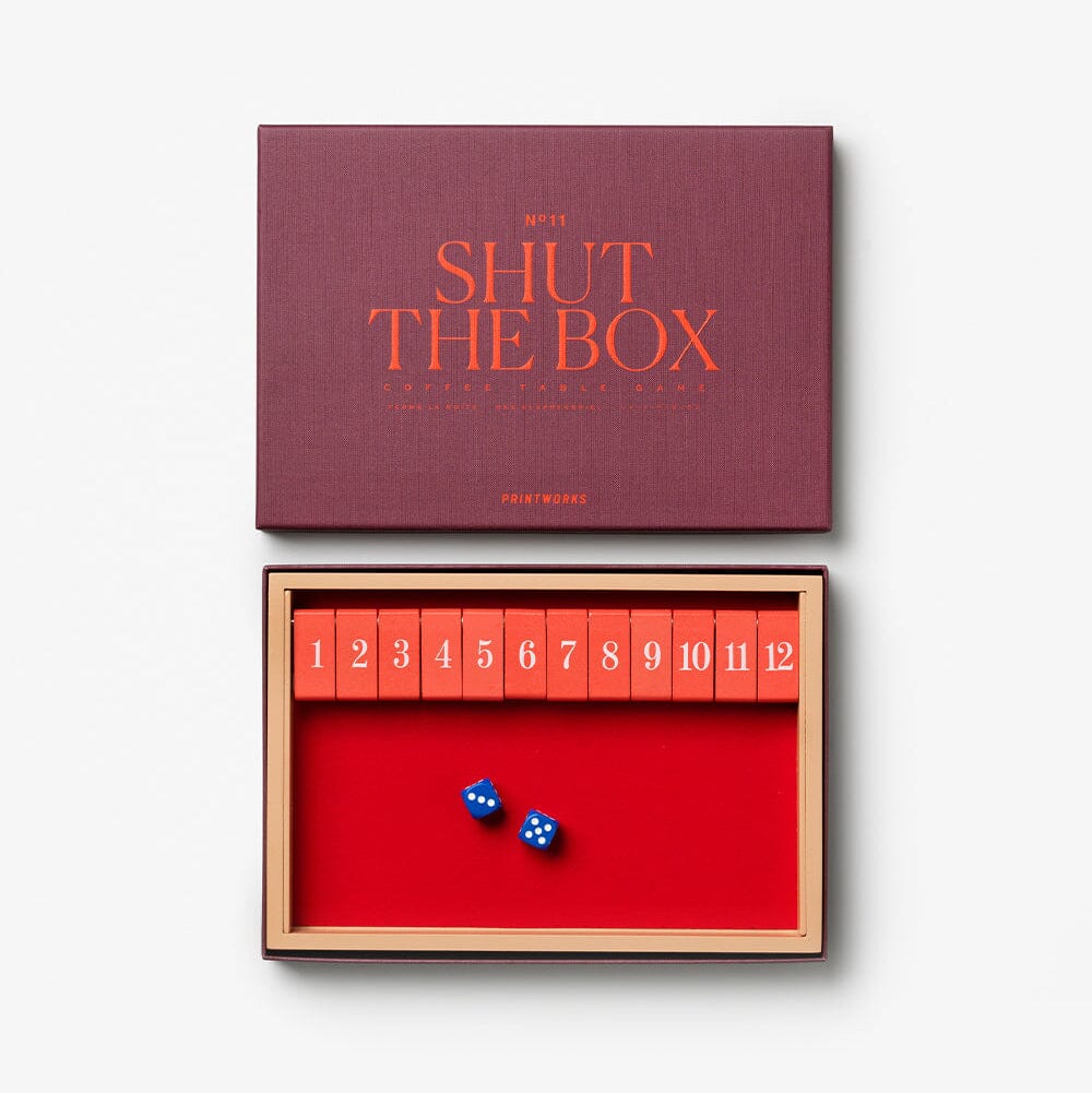 Spiel "Shut the Box" PRINTWORKS 