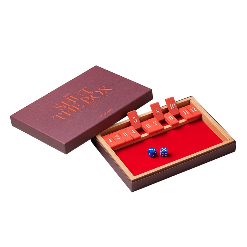 Spiel "Shut the Box" PRINTWORKS 