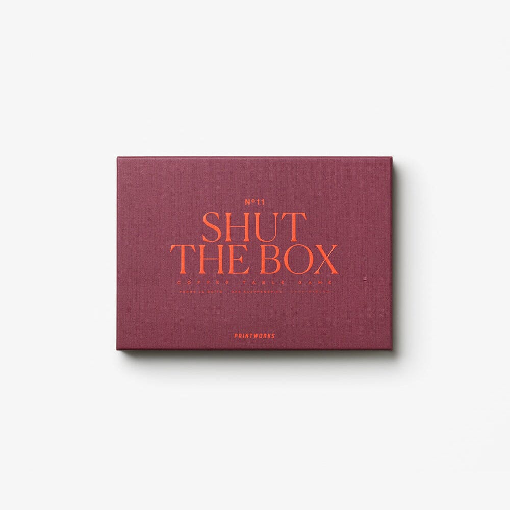 Spiel "Shut the Box" PRINTWORKS 