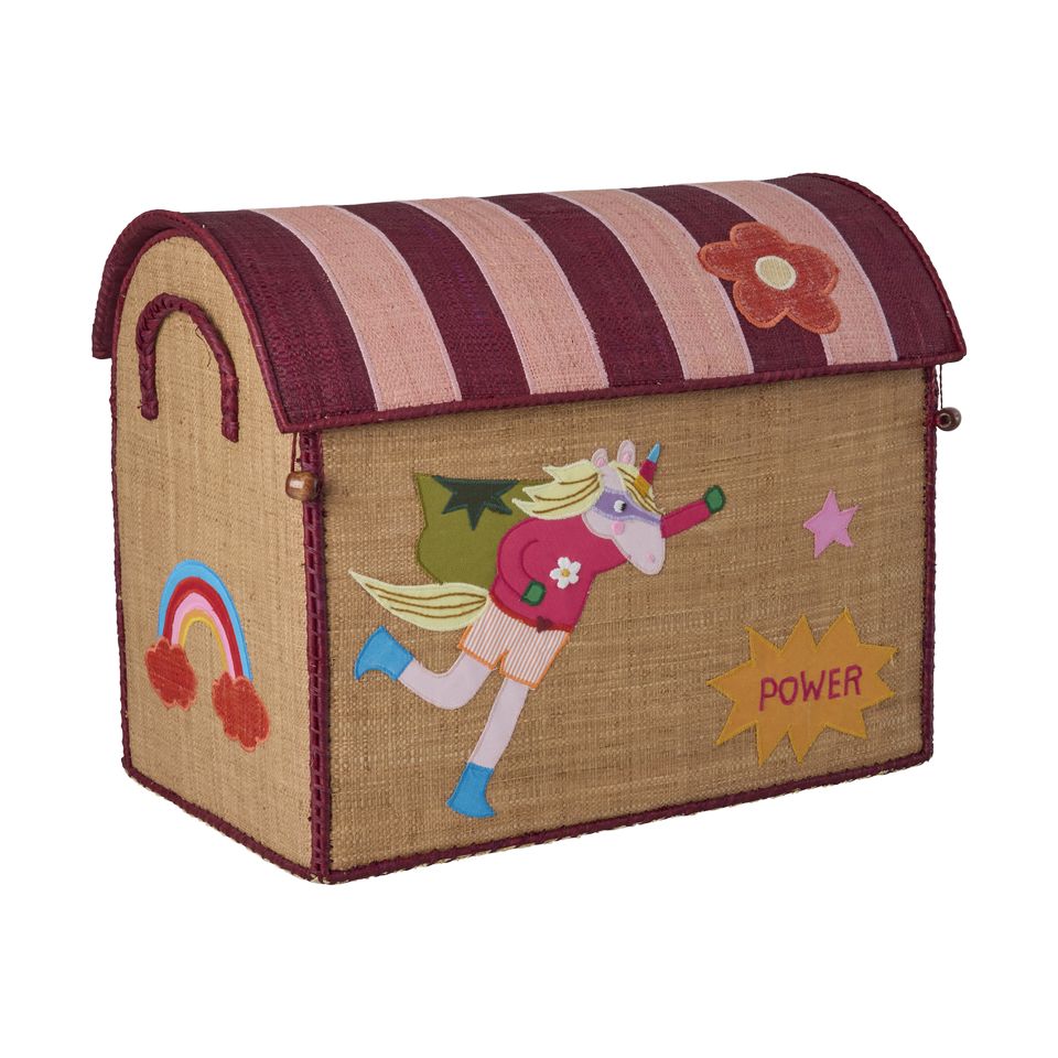 Spielzeugkörbe Raffia Set "Hero Theme" Korb Rice by Rice 
