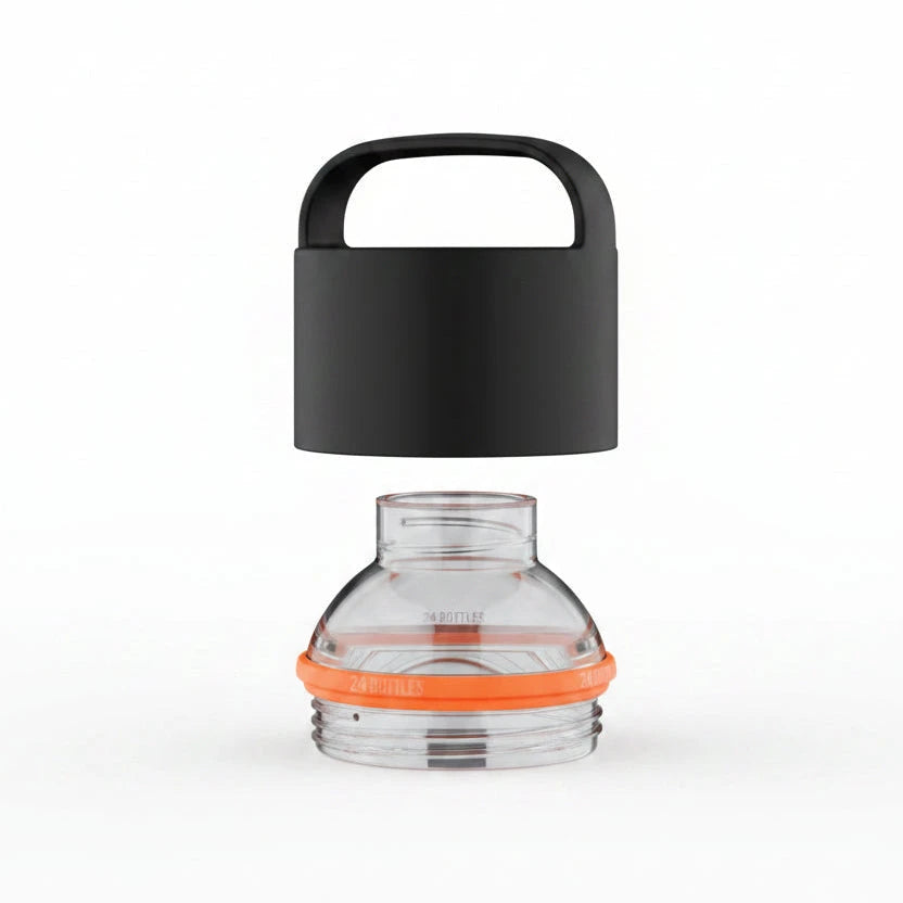 Spin Bottle Lid Trinkflasche 24Bottles 