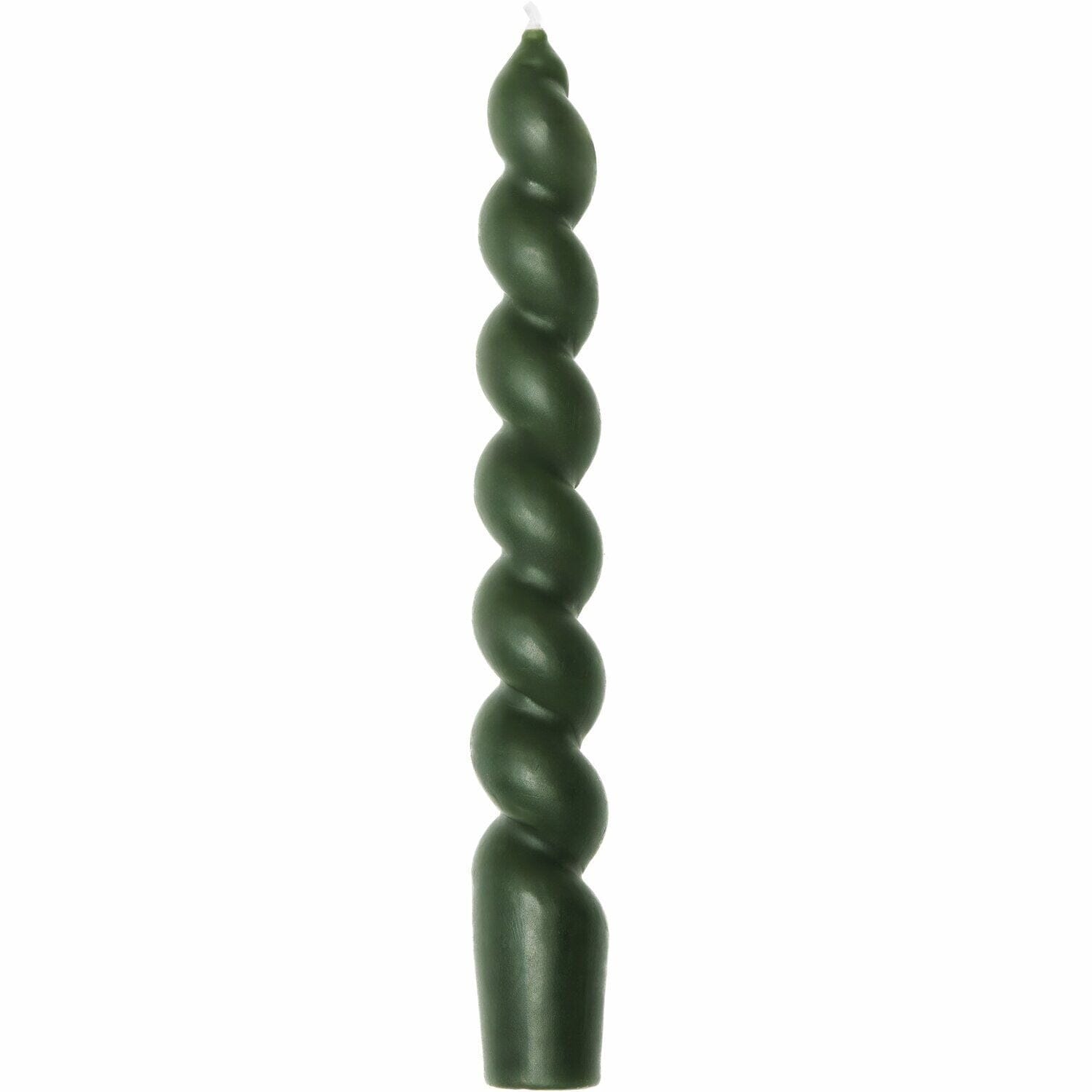 Spiralkerze "Weihnachten" Kerze Rico Design Dunkelgrün 