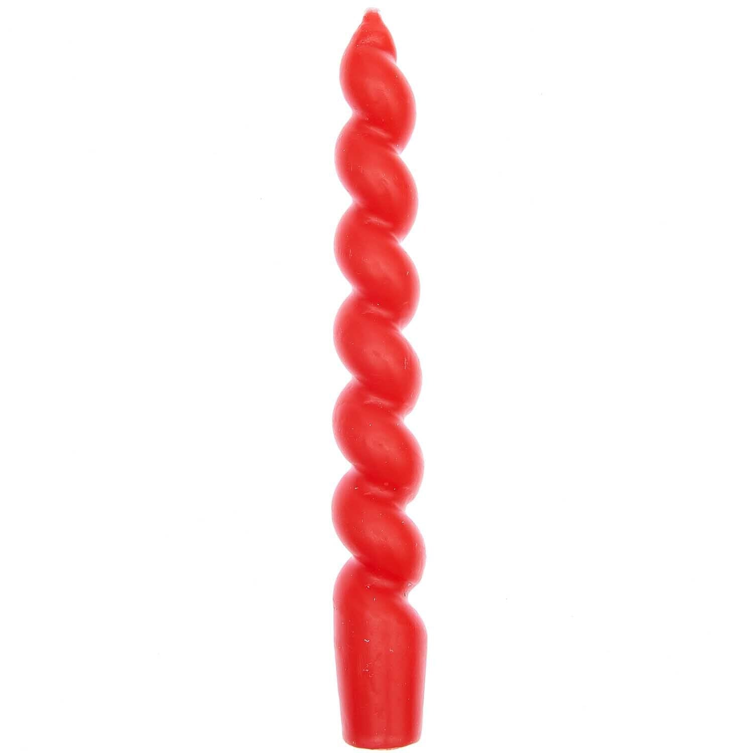Spiralkerze "Weihnachten" Kerze Rico Design Rot 