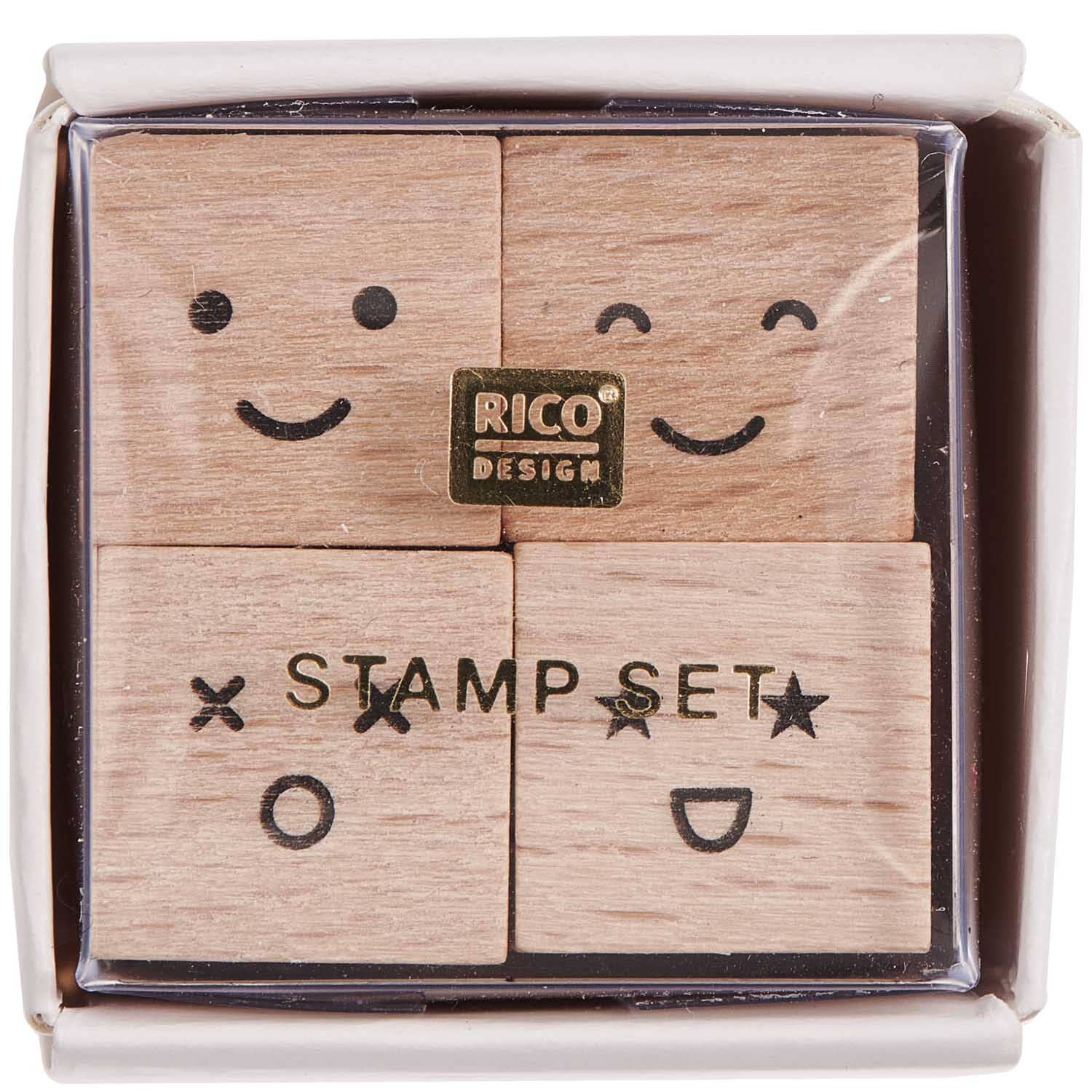 Stempelset "Icons" Stempel Rico Design 