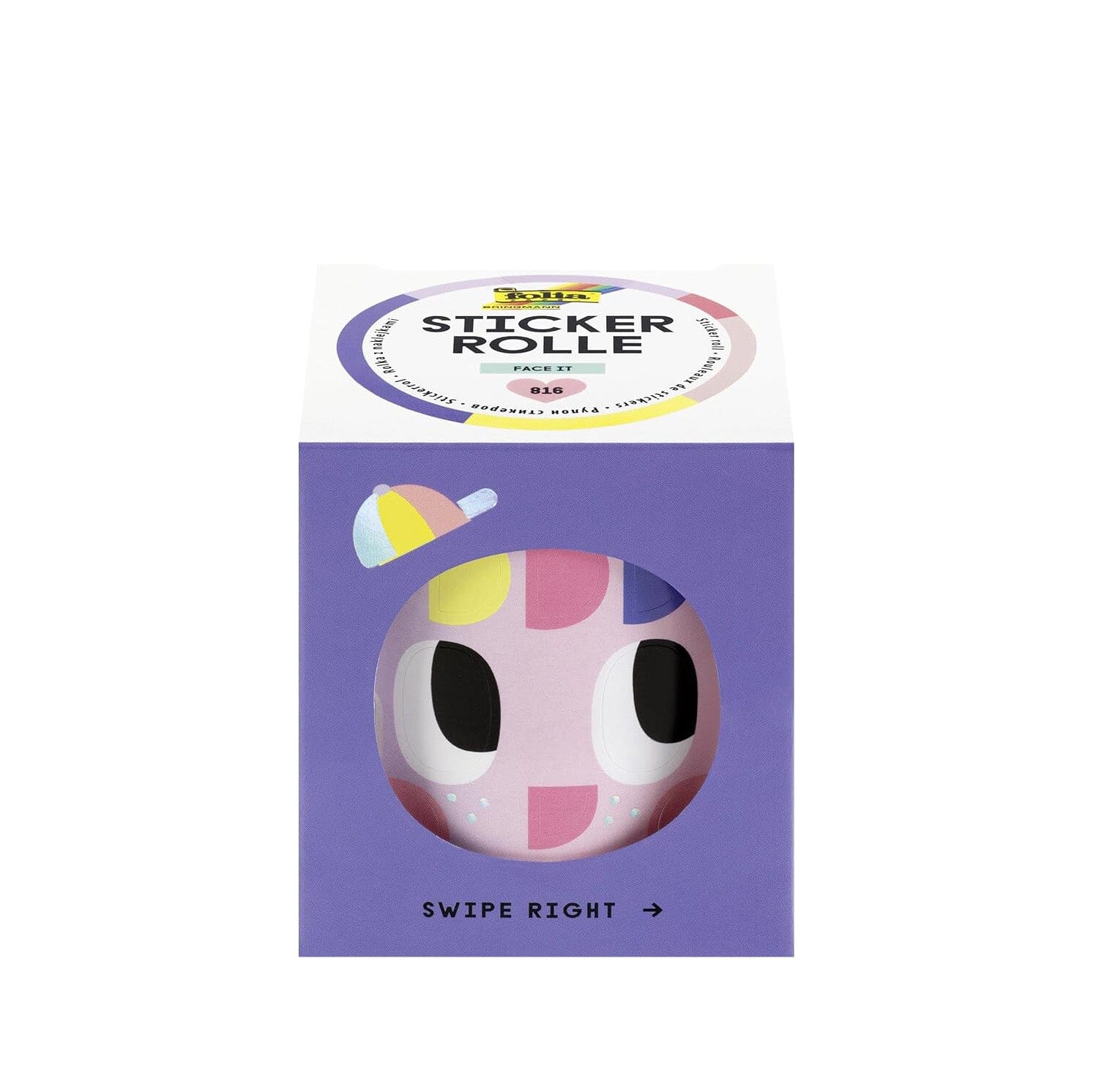 Sticker Set "Face it" Sticker Folia 