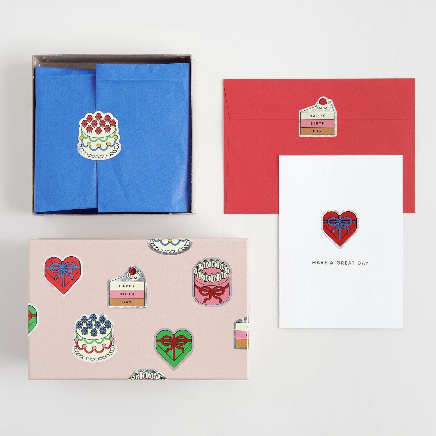 Sticker Set "Torten Mix" Sticker Rico Design 