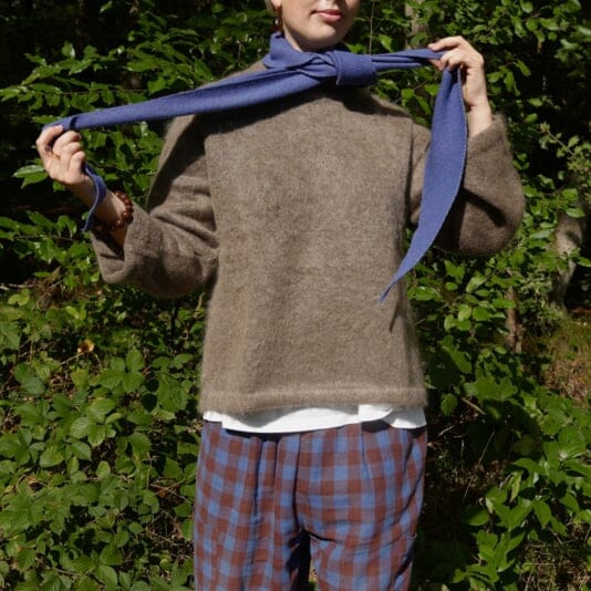 Strickschal groß "Uni" Schal Bybjor 
