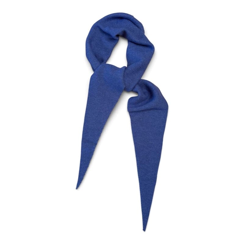 Strickschal groß "Uni" Schal Bybjor Jeans-Melange 