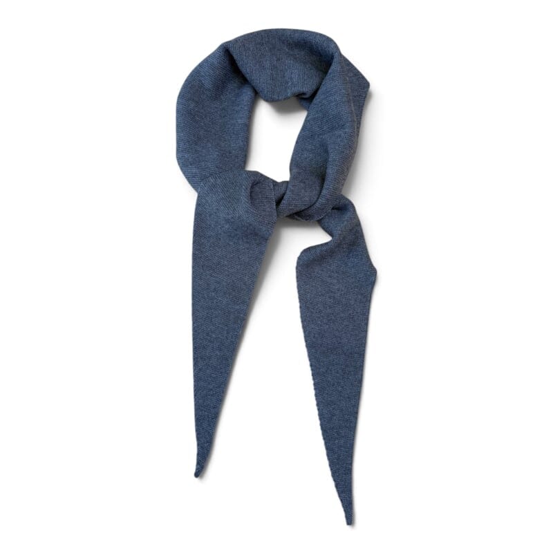 Strickschal groß "Uni" Schal Bybjor Mid Grey-Melange 