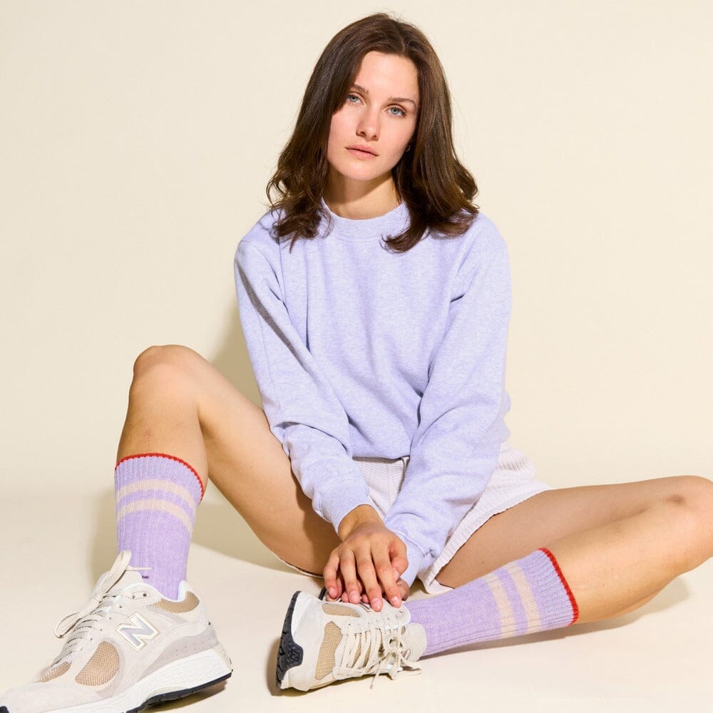 Stricksocken aus Wolle „Streifen dünn" Socken popeia 